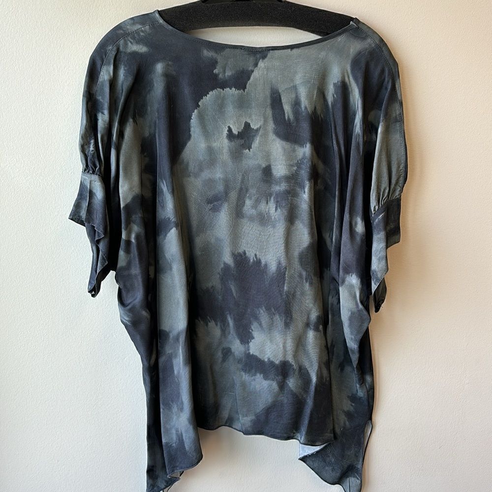 Tutu & Lili blouse tunic XS/S over sized black and grey - Picture 6 of 6